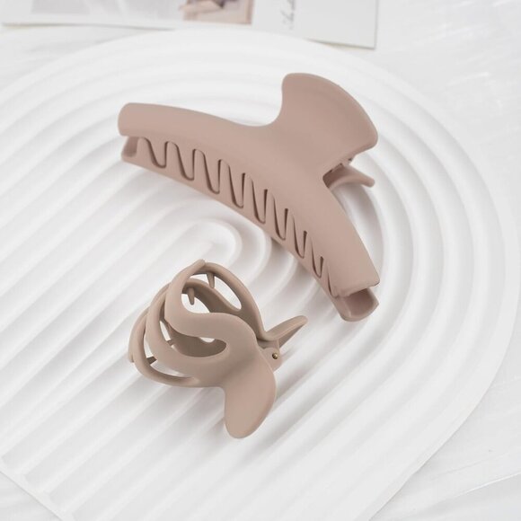 Hair Accessories Set Clips Ties Brush for Thin & Thick Hair Non-Slip main image 4